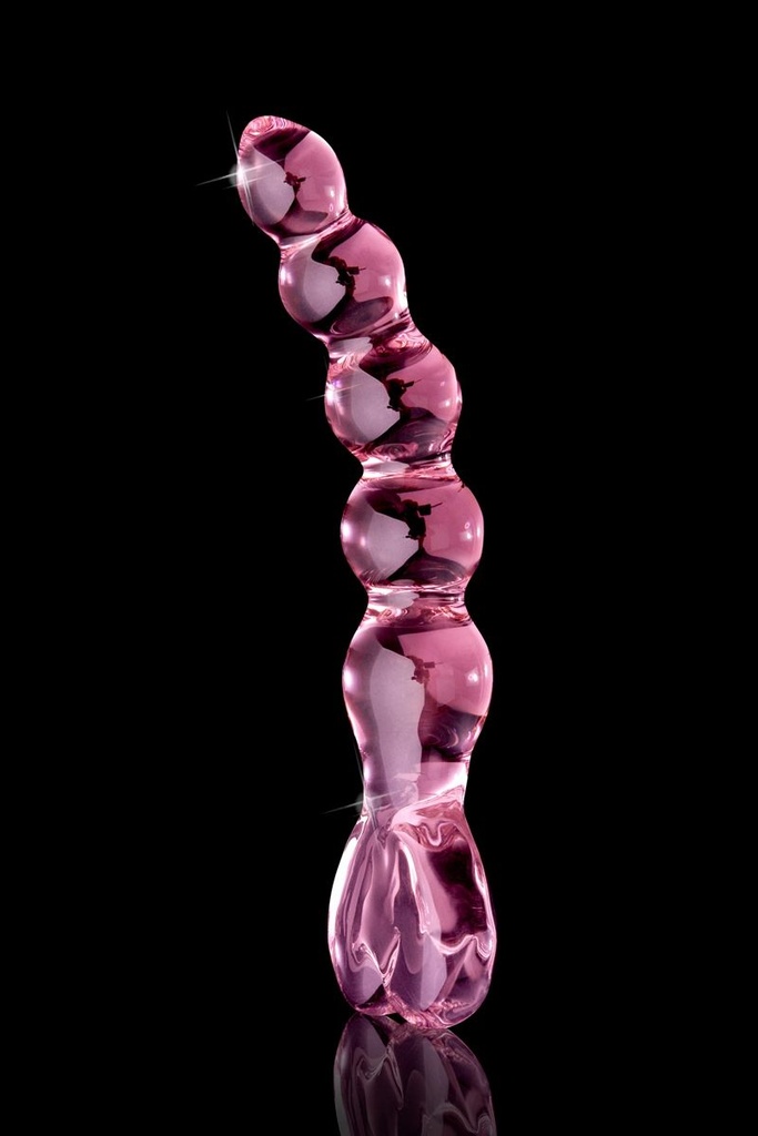 [1252] Luxueux Dildo en Verre - N° 43 - ICICLES