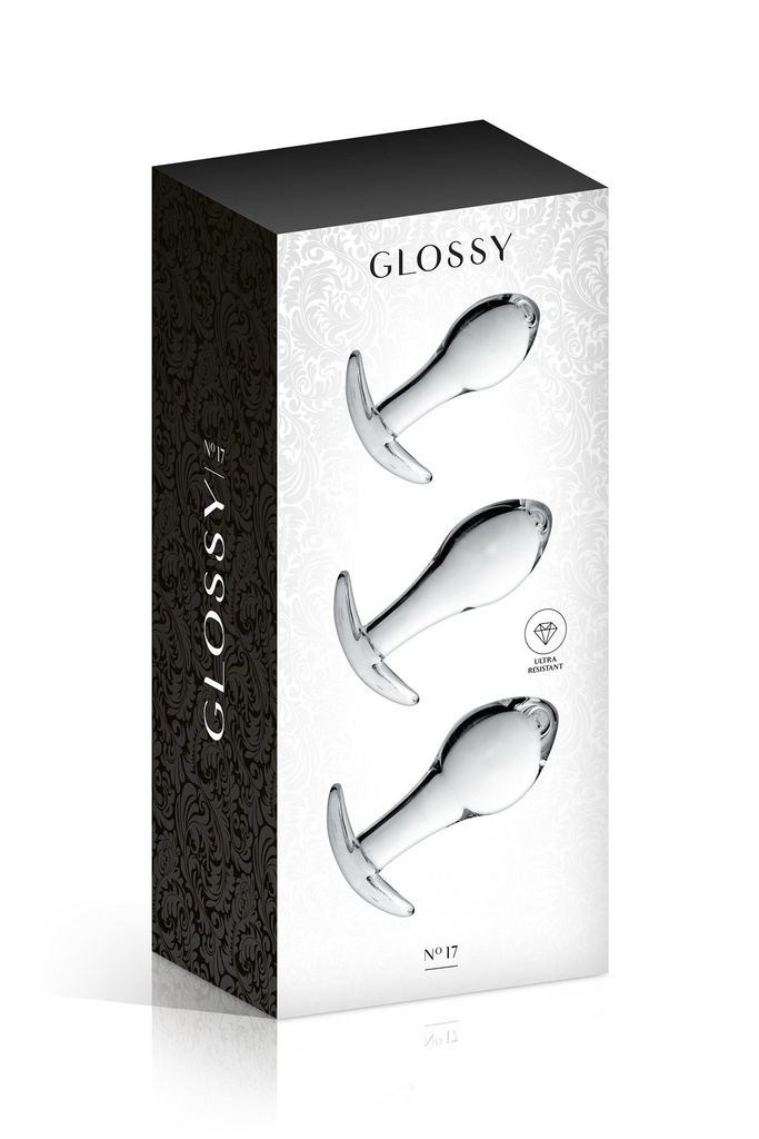 [1251] Luxueux Dildo en Verre - N° 17 - Glossy Toys