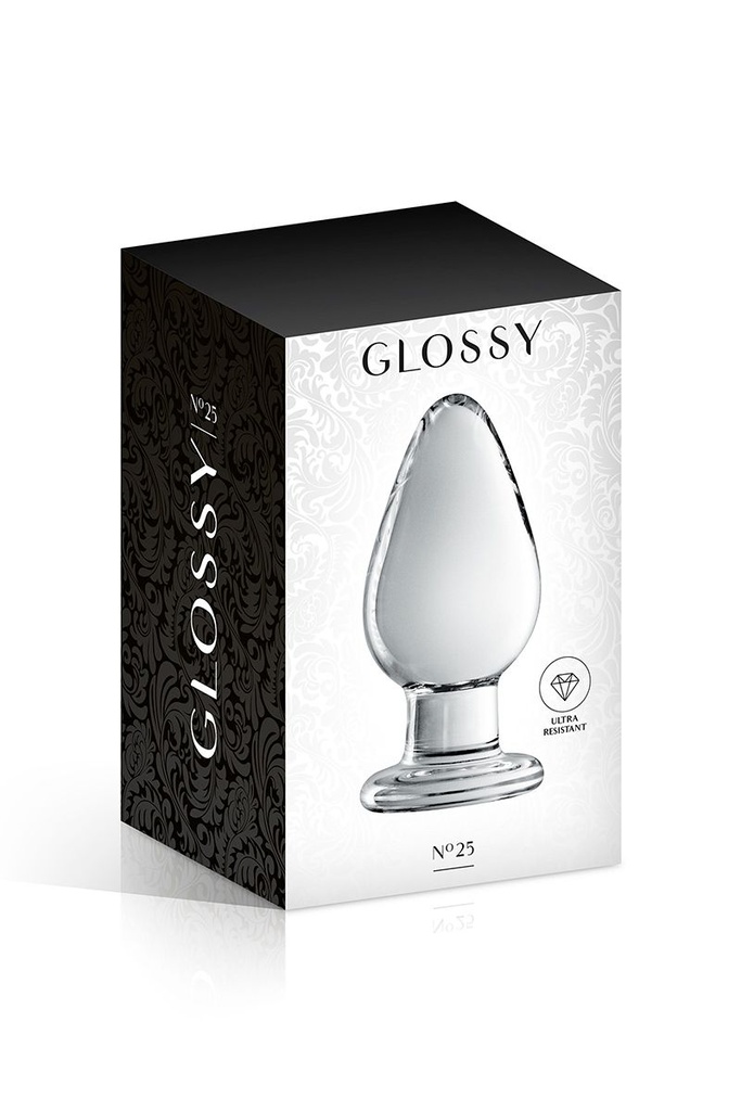 Luxueux Dildo en Verre - N° 25 - Glossy Toys