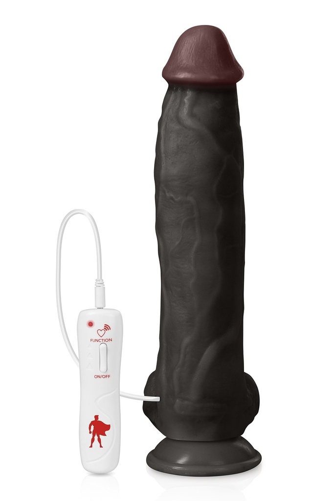 Vibromasseur Géant Réaliste - The Power Black