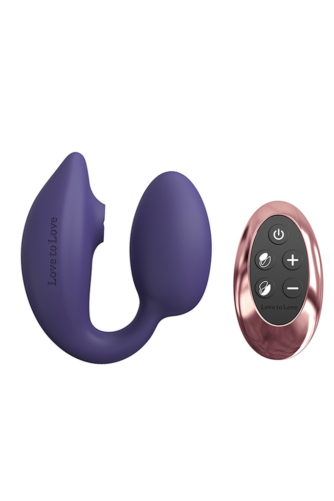 Stimulateur 2 en 1 féminin de luxe - Wonderlover