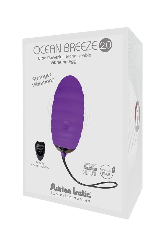 [1120] Œuf Vibrant Télécommandé - Ocean Breeze V2
