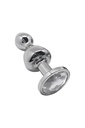 ​Plug Anal Élégant & Stimulant - Lollypop Double Ball Metal Taille S - Wooomy