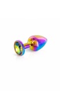 Plug Bijou Anal Arc-en-Ciel - Butt Plug Taille S - Litolu
