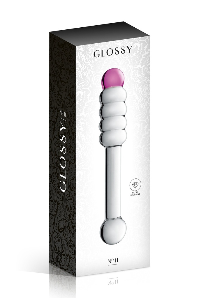 [797] Luxueux Dildo en Verre - N° 11 - Glossy Toys
