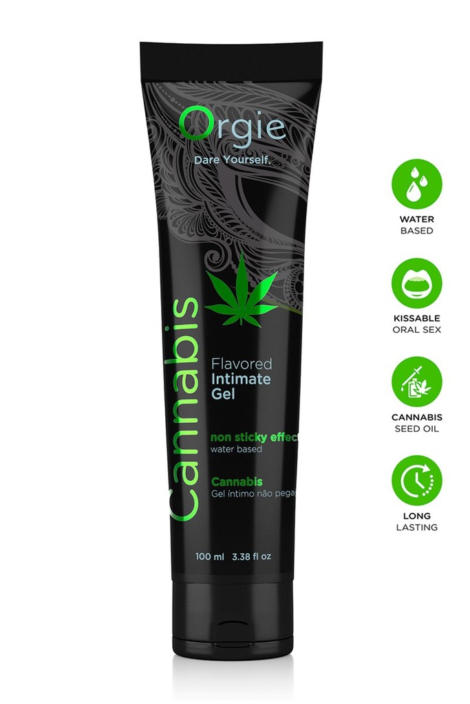 [408] Lubrifiant Lube Tube Cannabis 100ml