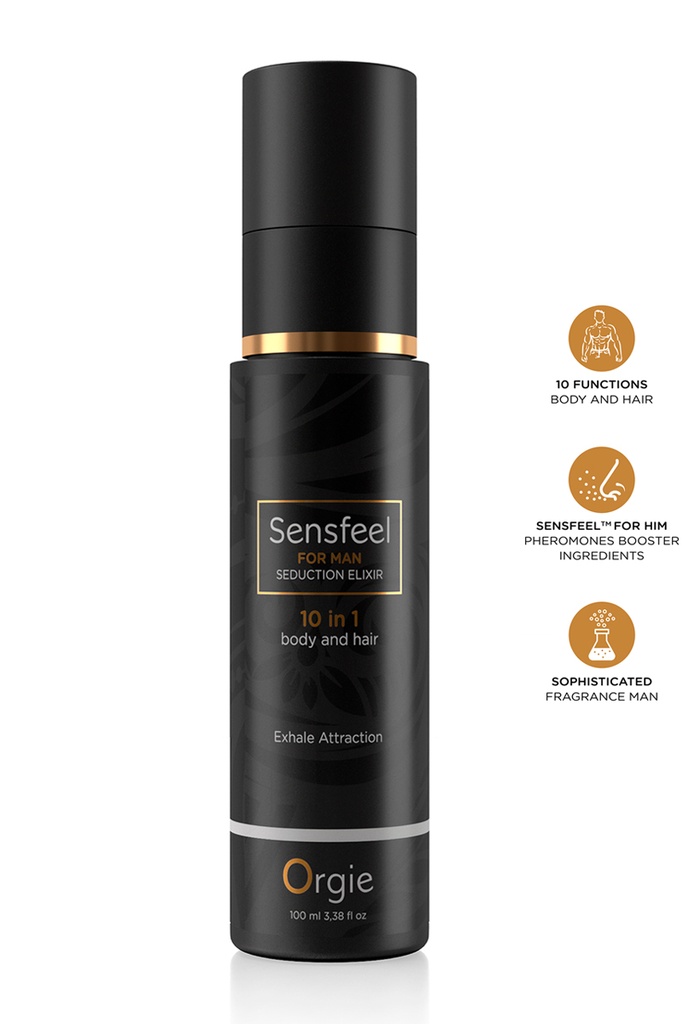 [403] Soins aux phéromones Corps & Cheveux pour Homme - Exhale Attraction 100ml