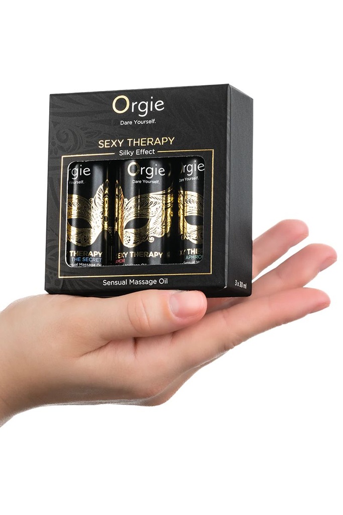 [370] Mini Coffret Huiles de Massage - Sexy Therapy Silky Effect