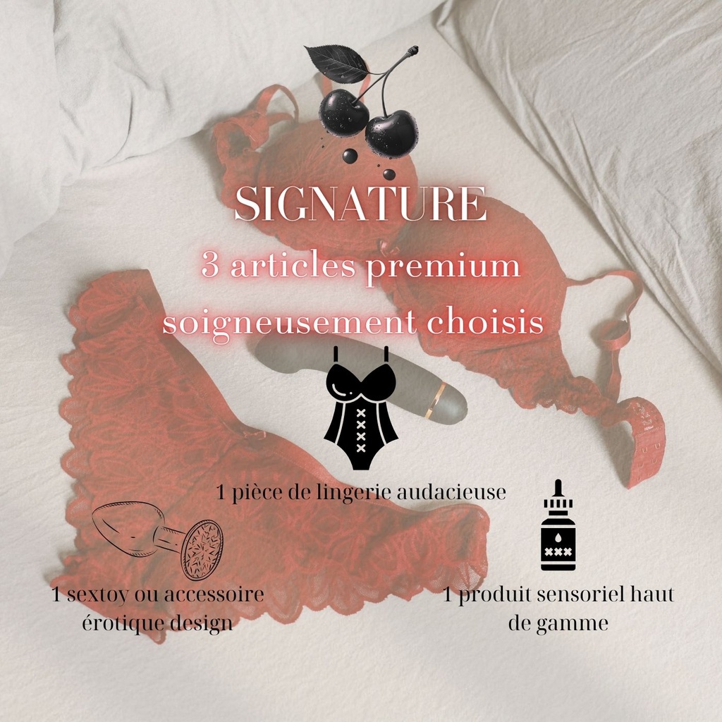 BOX SIGNATURE – Abonnement Désir (S)