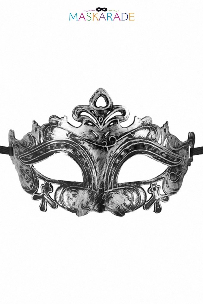 Masque rigide effet vieilli - Hamlet (Bronze)