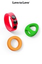 Coffret de 3 Cockrings Colorés - Kit Neon Ring - Love to Love