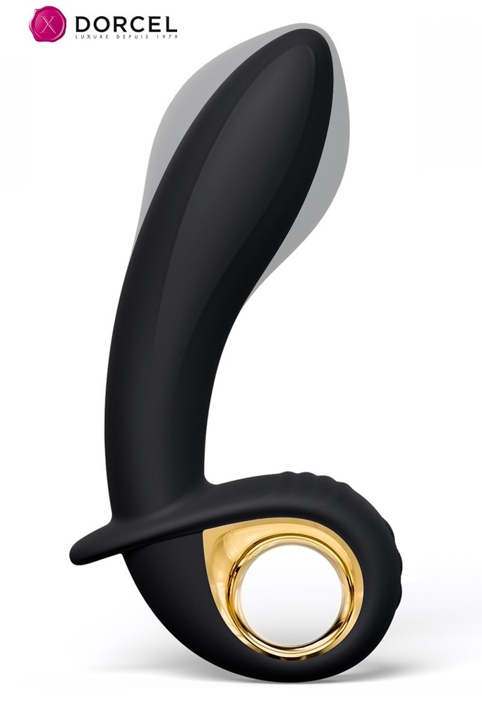 Vibromasseur Gonflable Black & Gold - Deep Expand - Dorcel