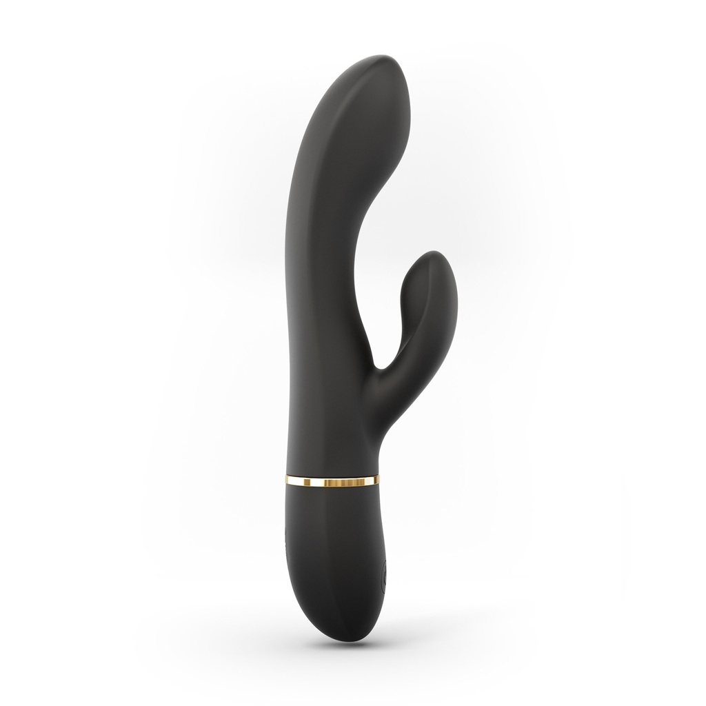 Vibromasseur Stimulation Point G - Glam Rabbit (Noir)