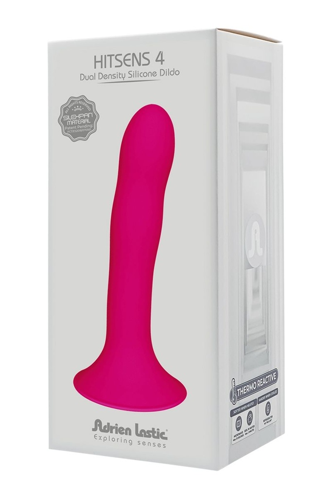 Dildo semi réaliste - HitSens 4 - Adrien Lastic (Noir)