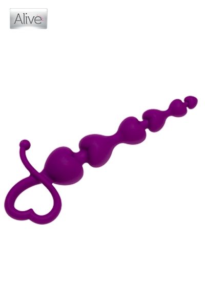 Plug Anal Chapelet en Silicone - Bubble - Adrien Lastic