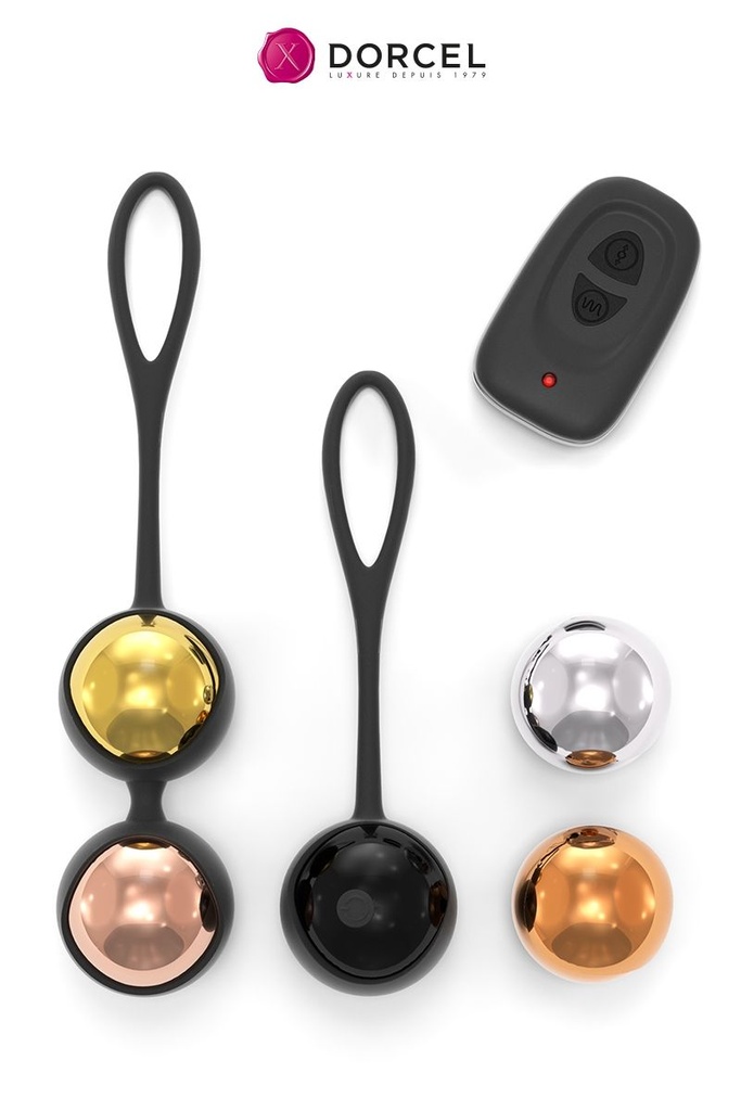 Coffret de Boules de Geisha Interchangeables - ​Dorcel Training Kit