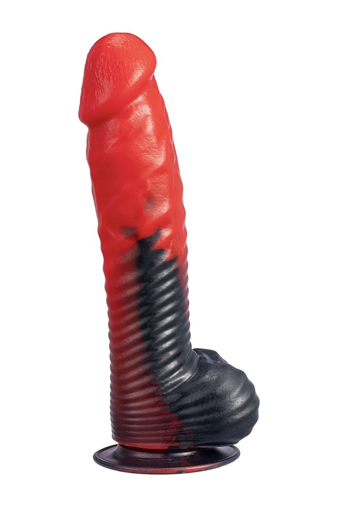 [1981] ​Devil - Gode Ventouse Réaliste Thermo-Réactif – Silicone Liquide SilexD Fantasy