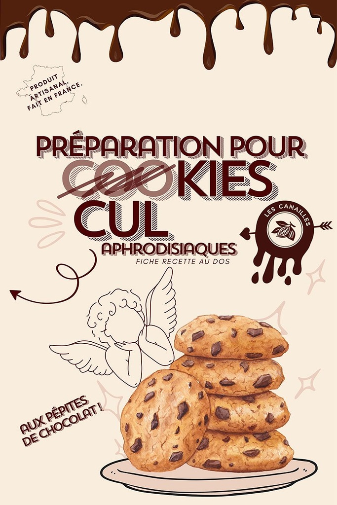 [1959] Kit Cookies Aphrodisiaques – Chocolat & Caramel