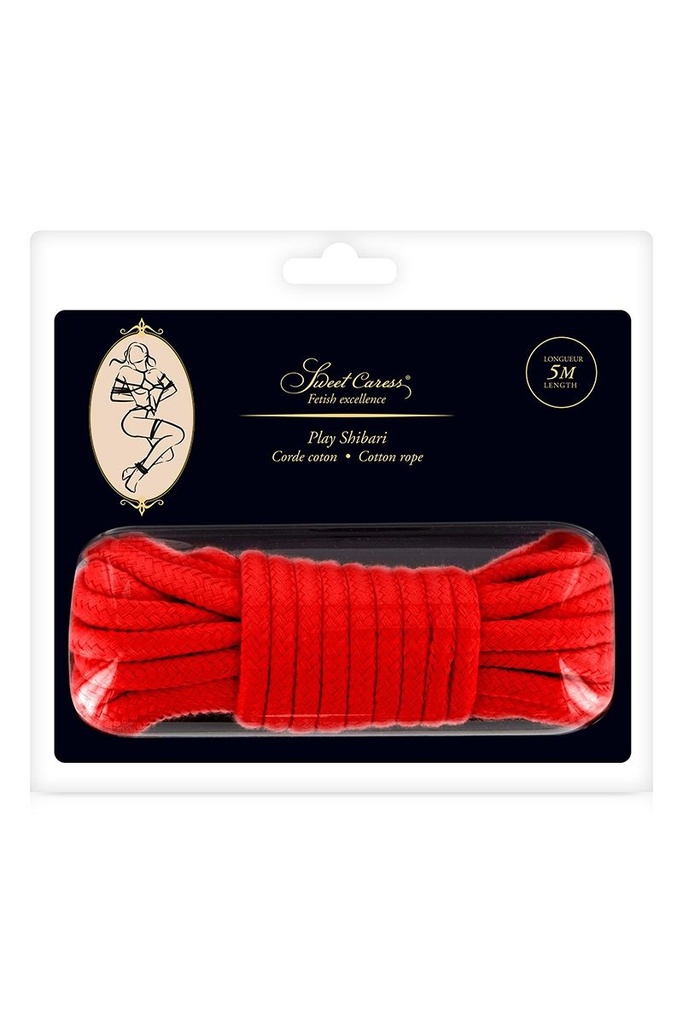 [1923] Corde de Shibari en Coton 5m – Sweet Caress