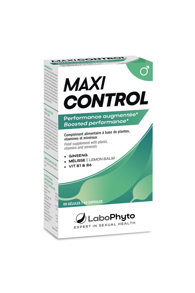[1874] Retardateur Ejaculation - MAXI Control - Labophyto 60 gélules