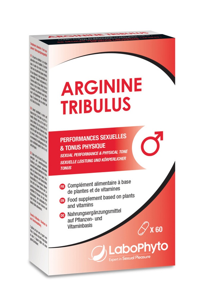 [1864] Booster pour Homme - Arginine Tribulus - Labophyto 60 gélules