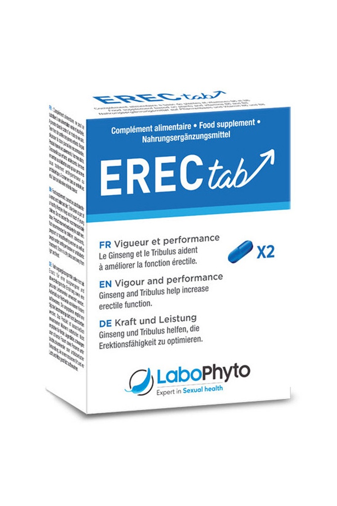 [1860] Booster Erection pour Homme - EREC'tab - Labophyto 2 gélules