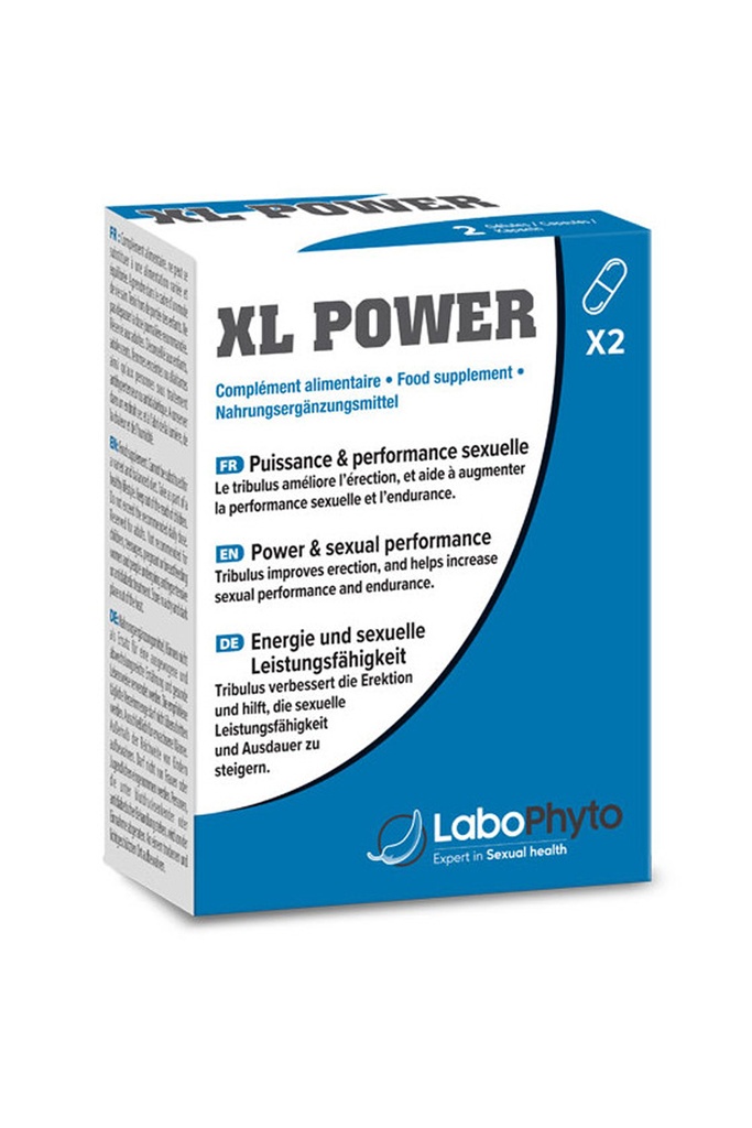 [1852] Aphrodisiaque pour Homme 4 en 1 - XL Power - Labophyto 2 gélules
