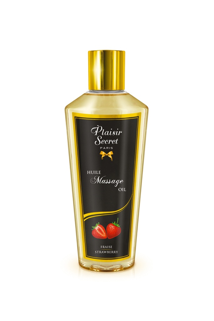 Huile sèche de massage - Plaisir Secret Fraise