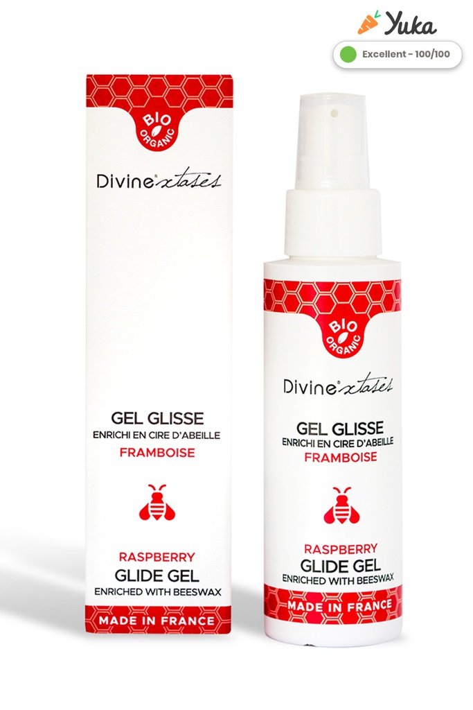 [1826] Lubrifiant & Gel Intime Bio Framboise 100ml - Divinextases