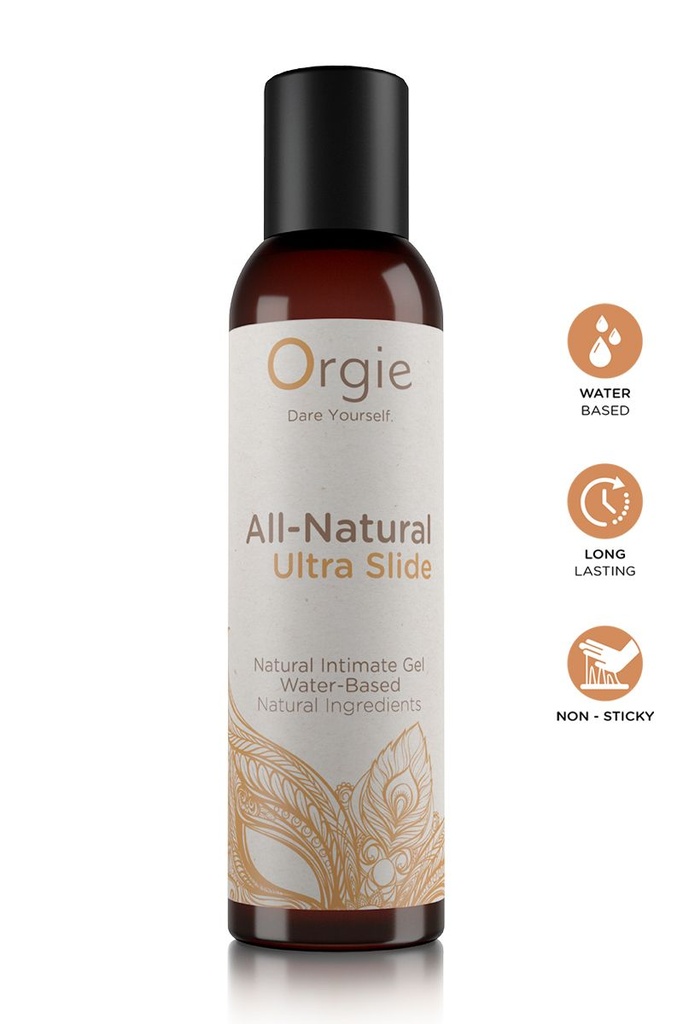 [1817] Gel intime naturel All Natural Ultra Slide 150ml