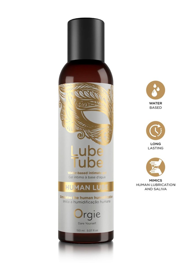 [1816] Gel intime naturel Lube Tube Human Lube 150ml