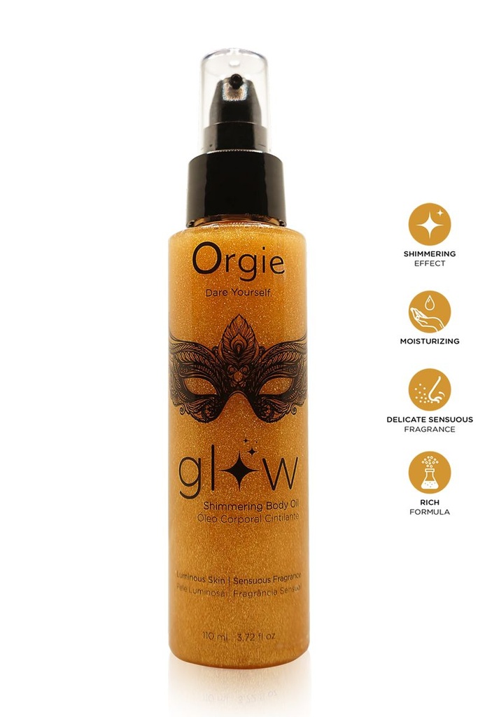 [1807] Huile brillante pour le corps 110ml - Orgie