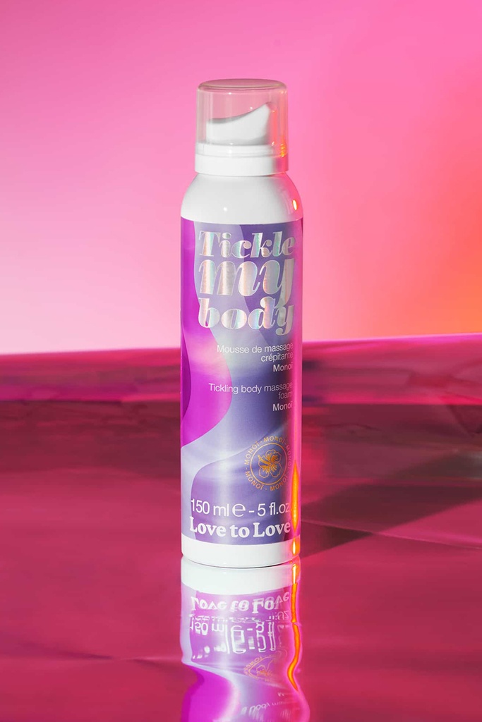 Tickle my Body - Mousse de massage - Monoï