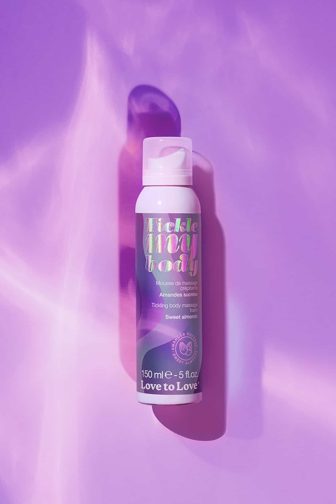 [1726] Tickle my Body - Mousse de massage - Amande sucrée