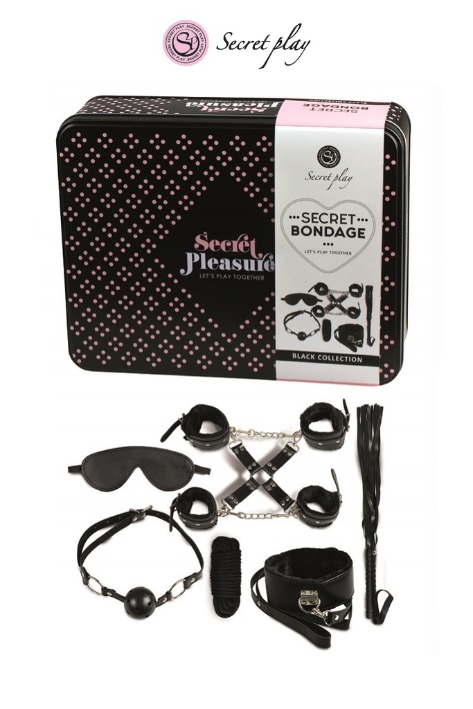 [1710] Coffret BDSM Black édition – Élégance & Sensations Intenses