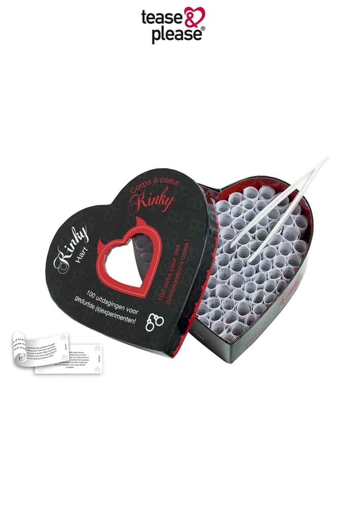 [1698] Corps à Coeur Kinky – Jeu Érotique pour Couples – Tease & Please