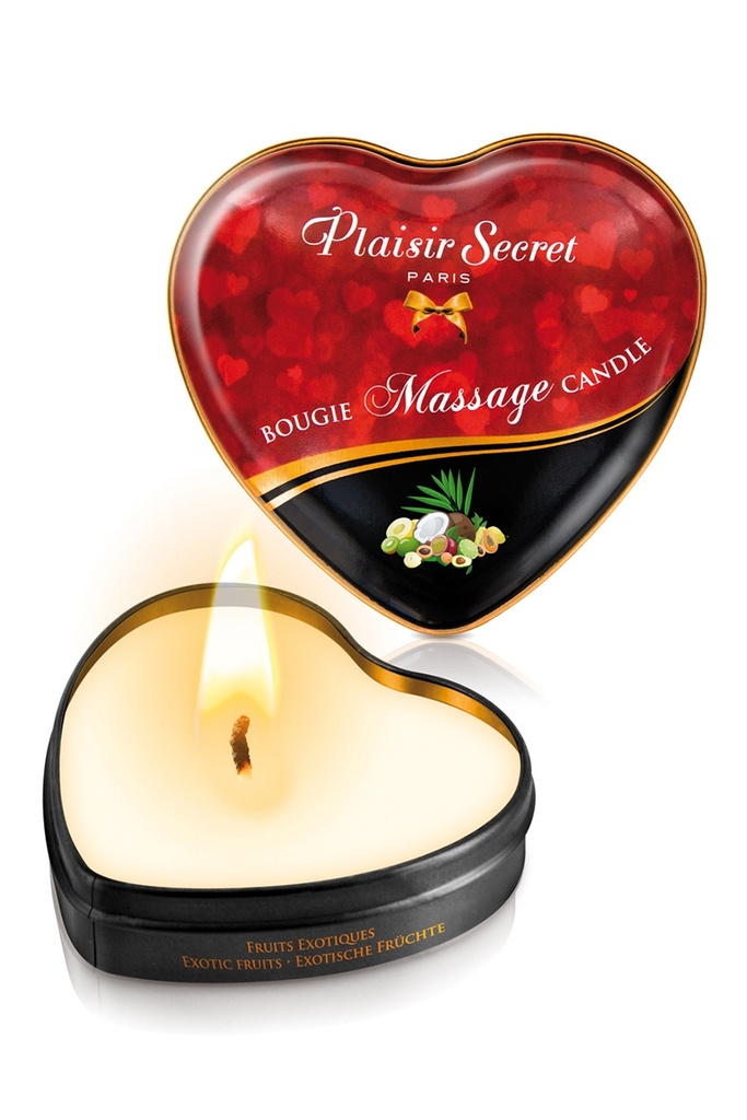 [1663] Bougie de Massage - Plaisir Secret - Fruits Exotiques 35ml