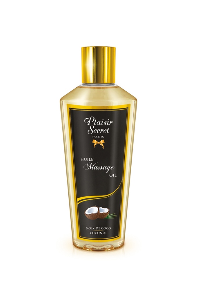 [1641] Huile sèche de massage - Plaisir Secret Noix de coco