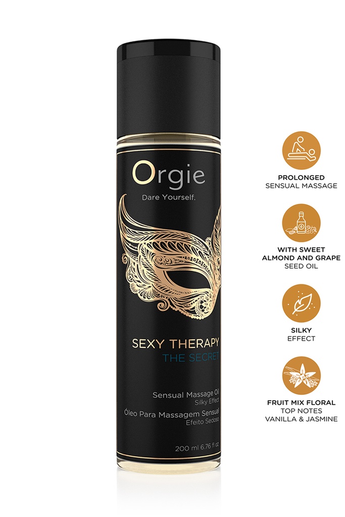 [1622] Huile de Massage - Sexy Therapy - The Secret 200ml
