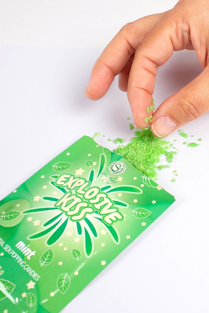[1612] Bonbons Parfumés - ​Explosive Kiss - Menthe ( 1 sachet )
