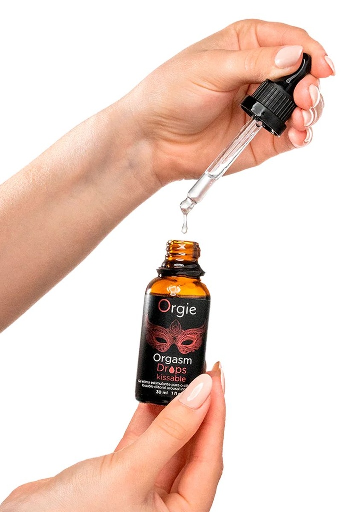 [1596] ​Gel Intime Excitant pour Femme - Orgasm Drops Kissable 30ml