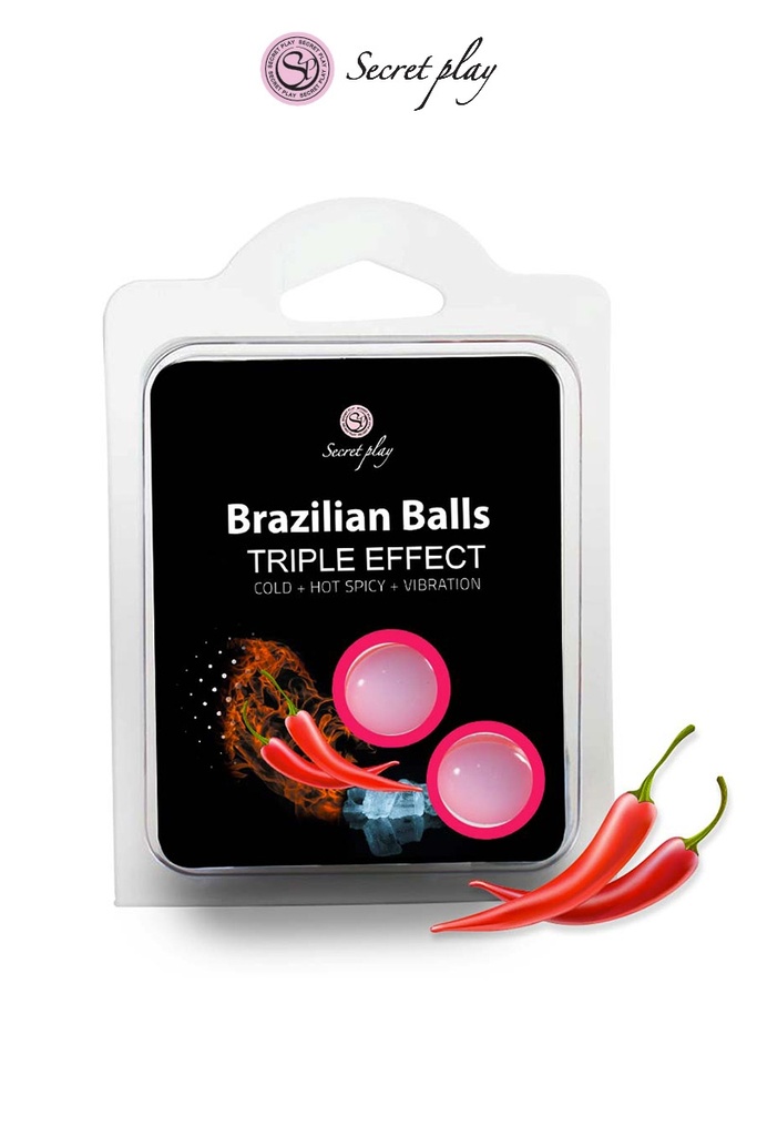 [1567] Brazilian Balls with Triple Action