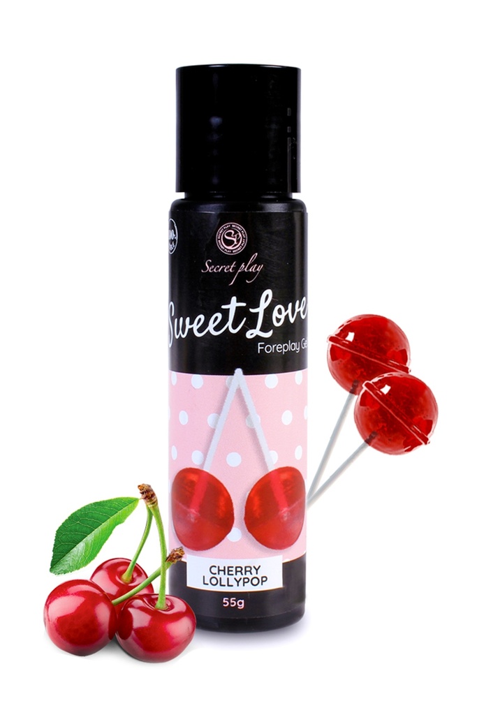 Lubrifiant Sweet Love - Sucette à la Cerise