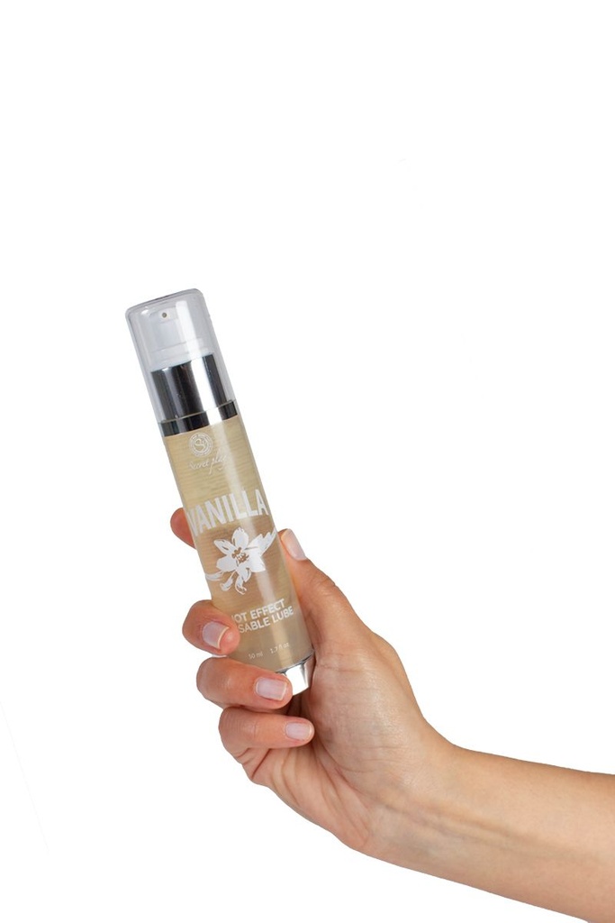 [1509] Huile de Massage & Lubrifiant Chauffant – Hot Effect Saveur Vanille