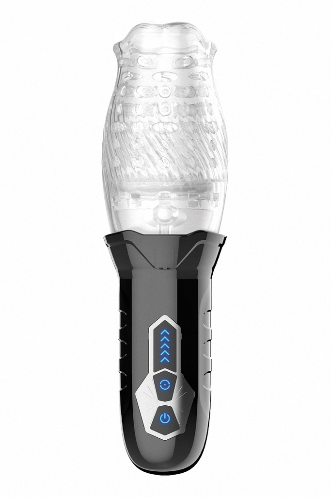 [1467] Masturbateur Automatique - Rotative Oral Sex Massager - Blue Junker