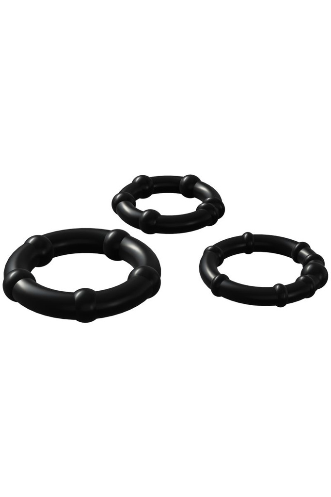 [1419] Set de 3 Cockrings - Babooom - Wooomy