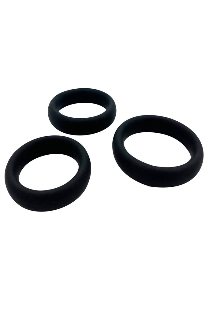 [1410] Set de 3 Anneaux Extensibles - Sensual Pleasure Rings - Alive