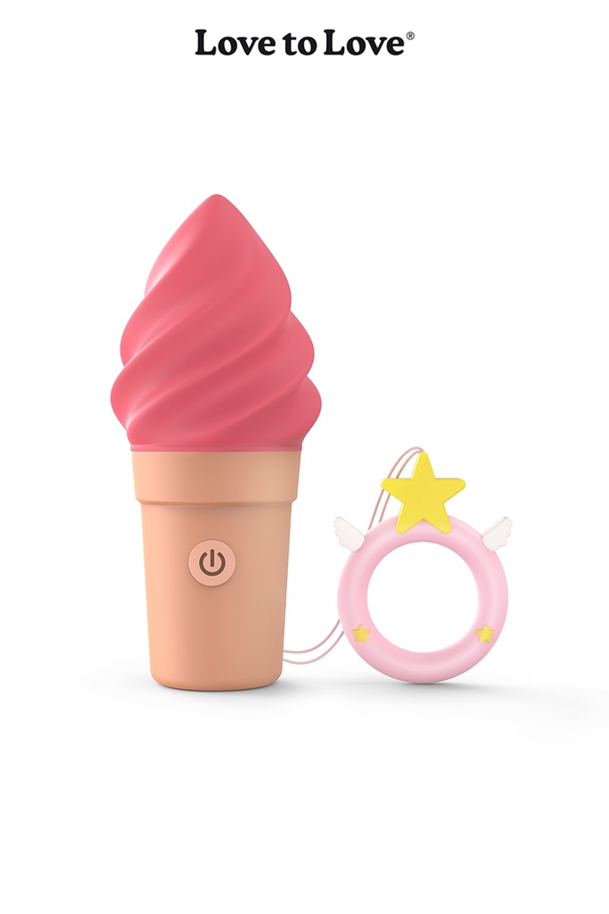[1391] Stimulateur Clitoridien Mini & Discret - Cand'Ice Raspberry Joly