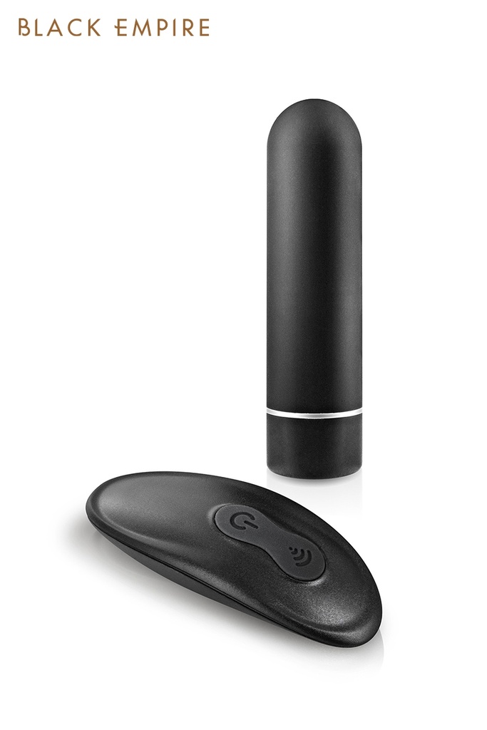 [1324] Mini Stimulateur/Vibromasseur Télécommandé - My Duke - Black Empire