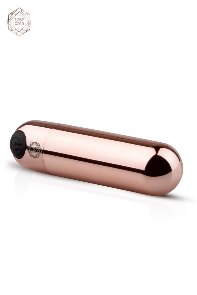 [1319] Mini Vibromasseur Bullet – Rosy Gold